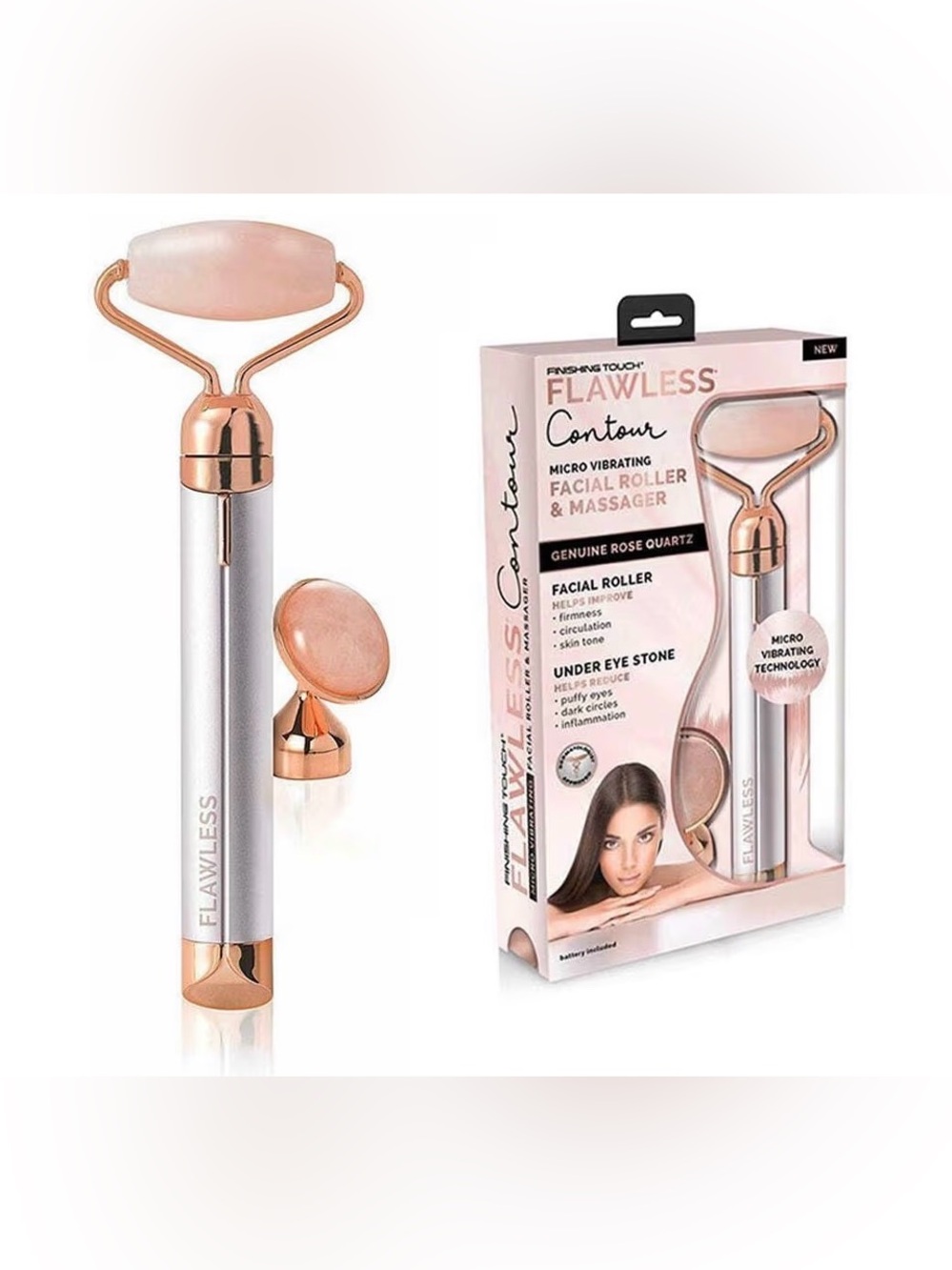 FREE w/$20+ Purchase Finishing Touch Flawless Contour Facial Roller